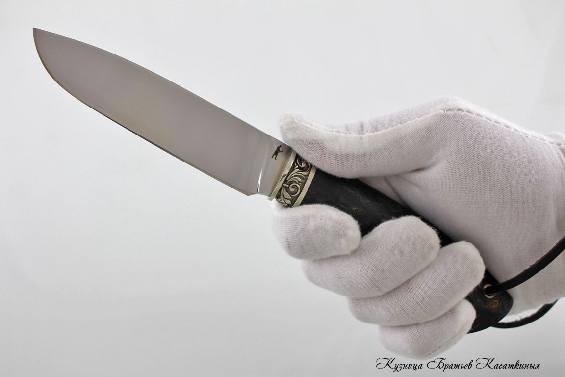 Нож "Чирок" BOHLER K 340. Рукоять карельская береза.