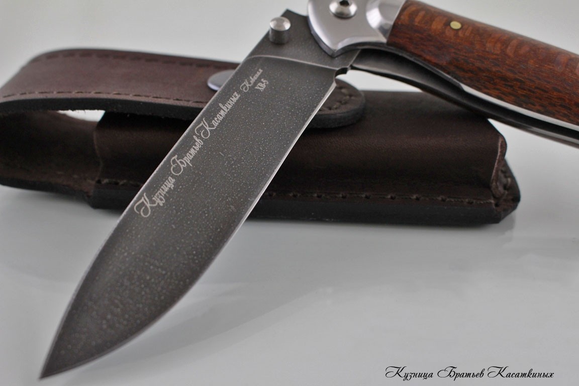 Folding knife "Legioner 2". HV-5 Steel. Lacewood Handle