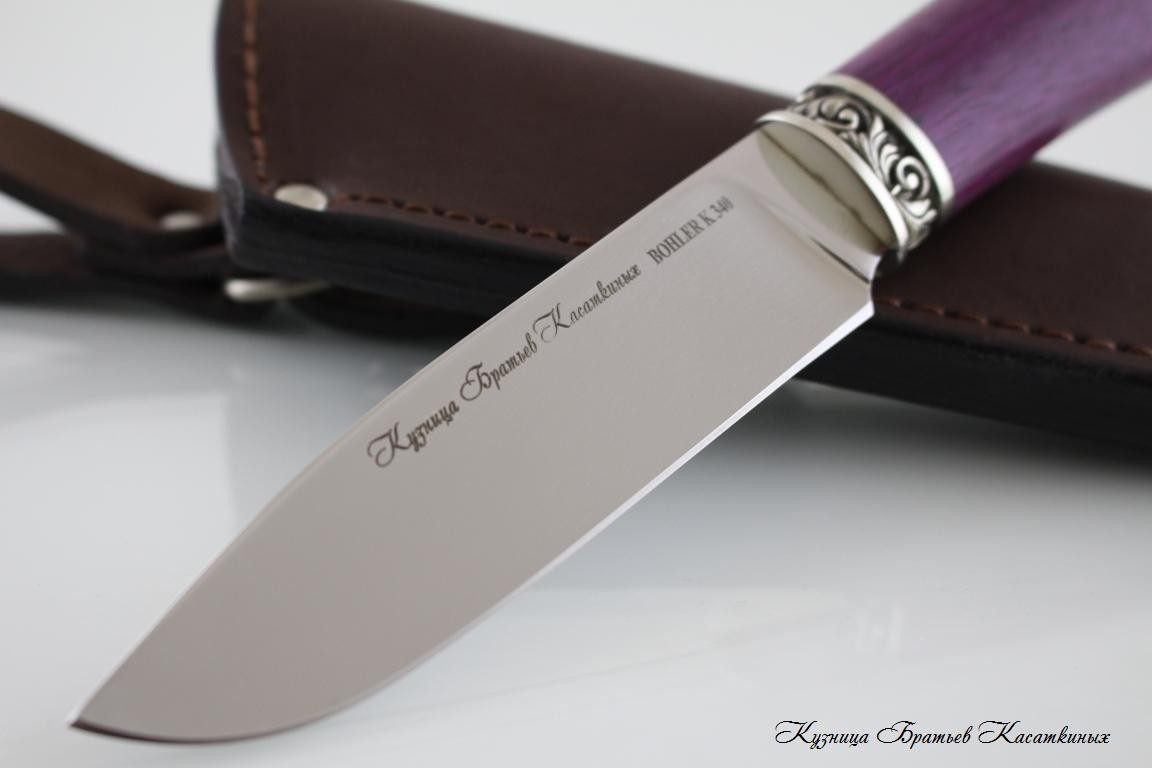 Нож "Чирок" BOHLER K 340. Рукоять Амарант.