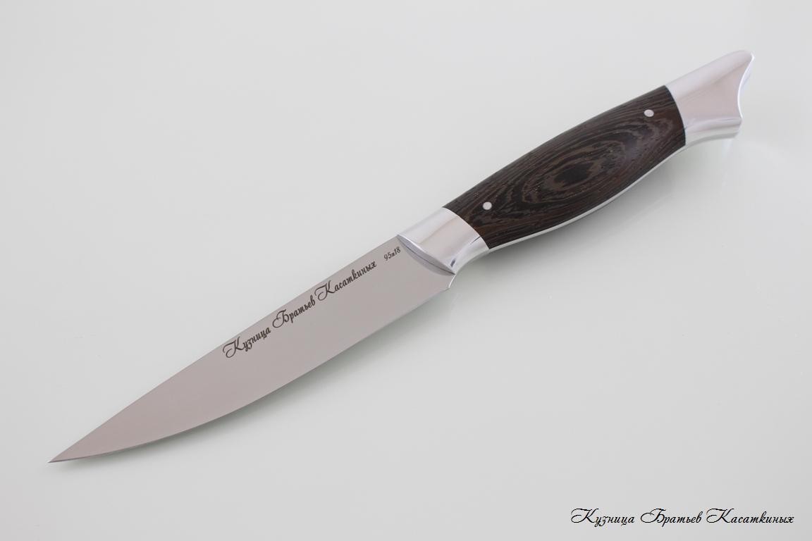 Кухонные ножи Набор кухонных ножей "Гранд Рататуй" сталь 95х18. Рукоять дерево Венге. 