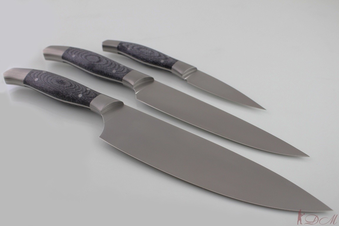 Кухонные ножи Набор кухонных ножей "KnifePRO" Professional Bohler N690 series ninja 